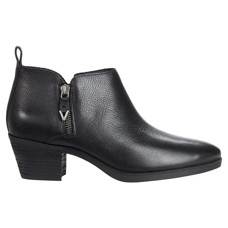 Cecily Leather Women's Heeled Ankle Boots