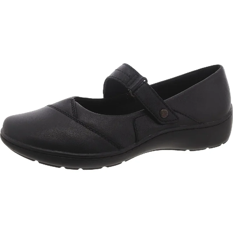 Cora Gema Womens Leather Adjustable Mary Janes