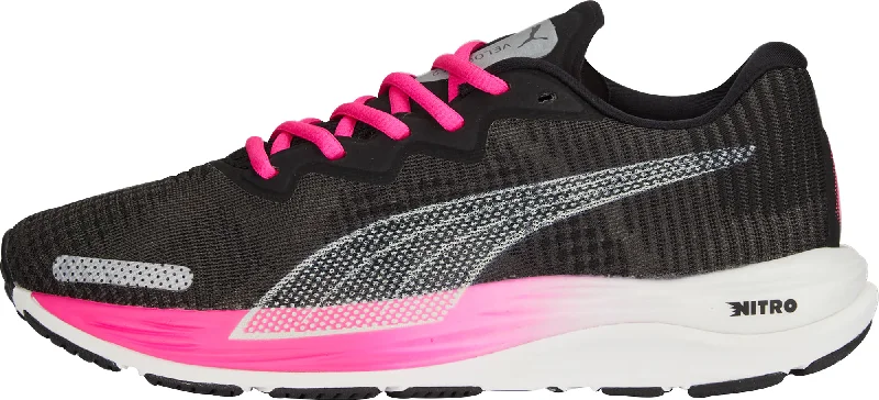 Puma Velocity Nitro 2 Womens Running Shoes - Black