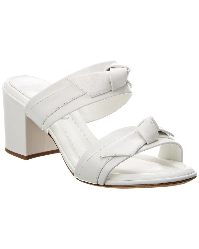 Alexandre Birman Clarita 60 Doppia Soleta Leather Sandal