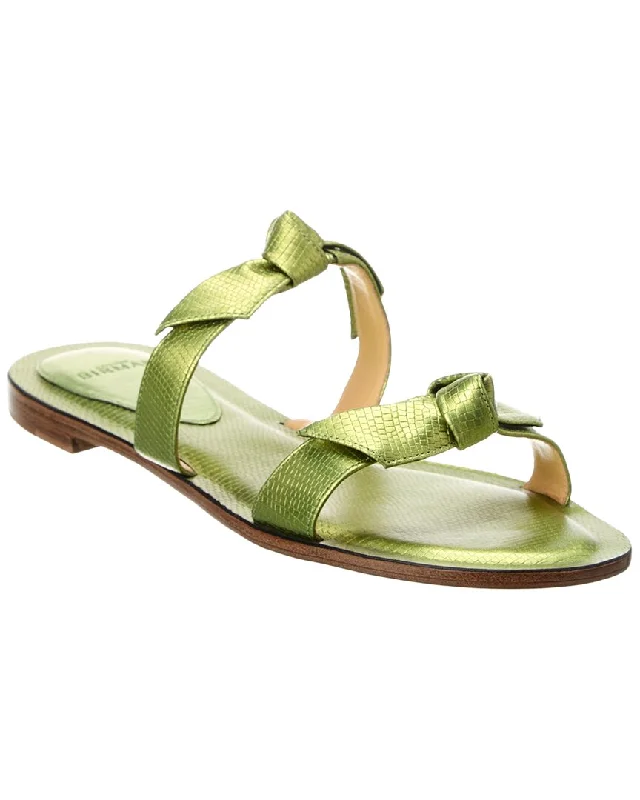 Alexandre Birman Clarita Leather Sandal