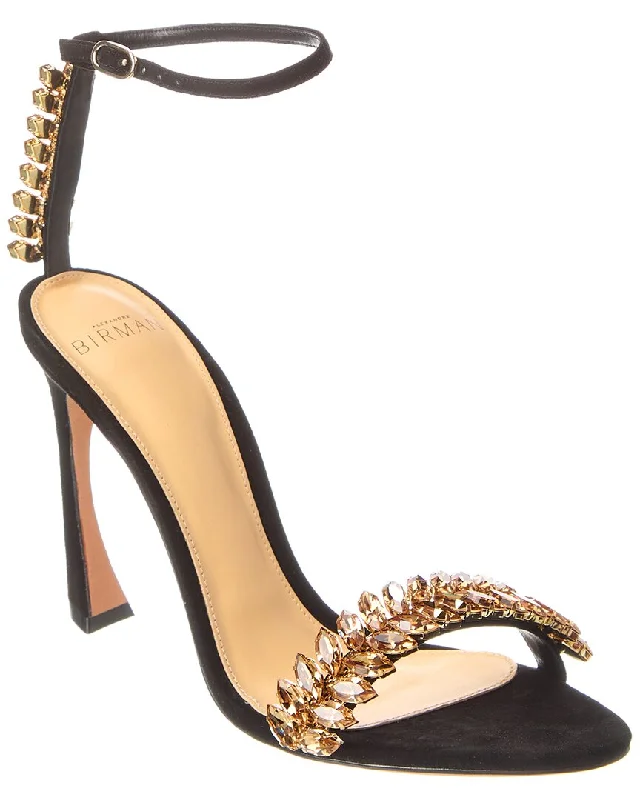 Alexandre Birman Elina 105 Suede Sandal