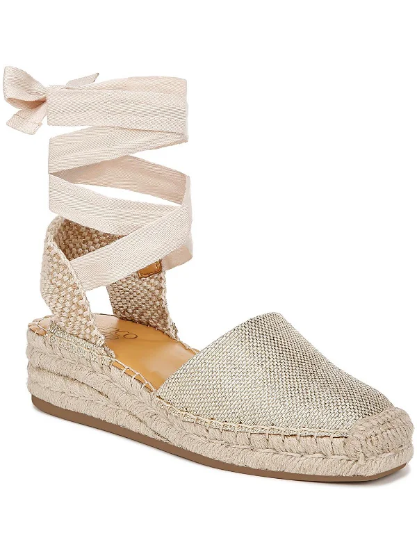 Britney Womens Canvas Espadrilles