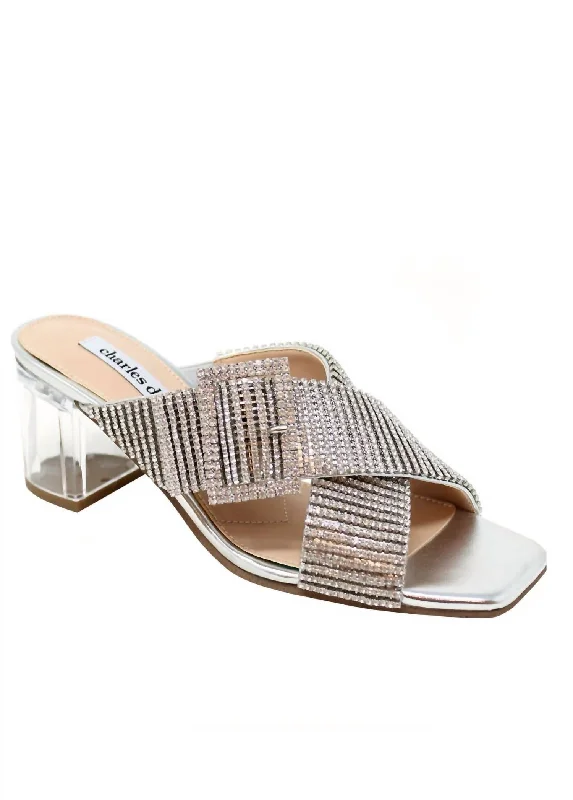 Cayden Sandal In Silver