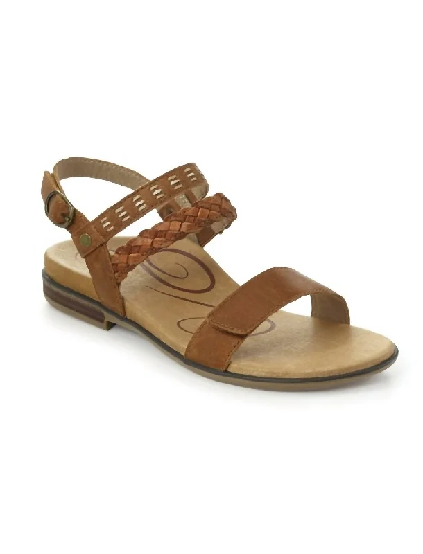 Celeste Sandal In Cognac