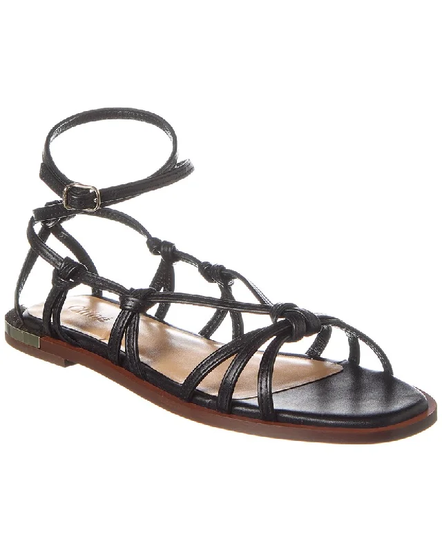 Chloé Uma Leather Sandal