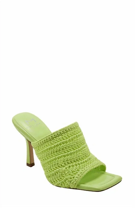 Dako Sandals In Lime