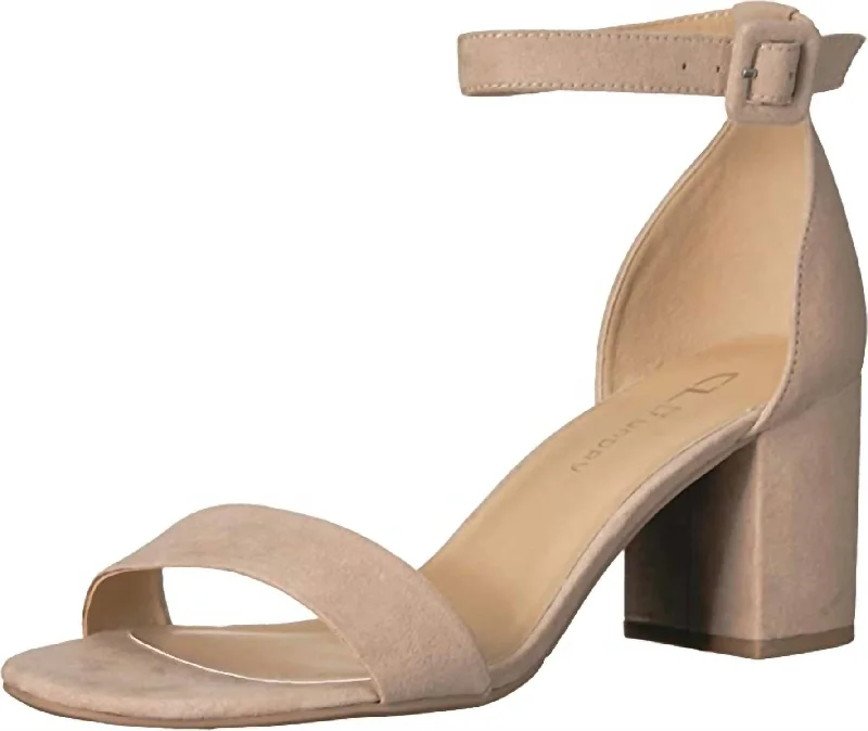 Everyday Jody Block Heel In Nude