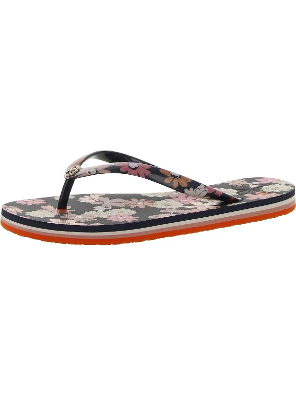 Flyaway Womens Logo Casual Flip-Flops