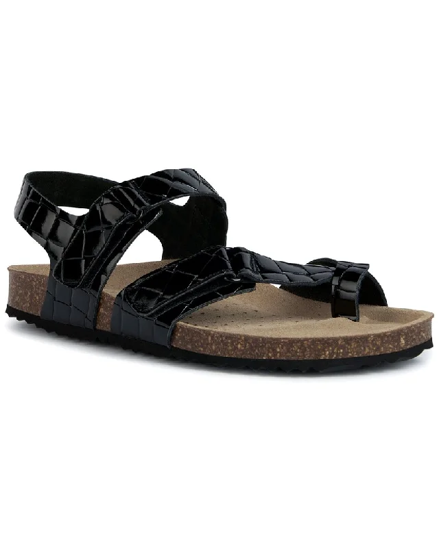 Geox Brionia Leather Sandal