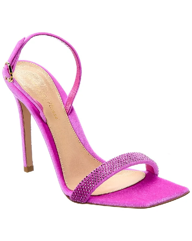 Gianvito Rossi Britney 150 Velvet Sandal