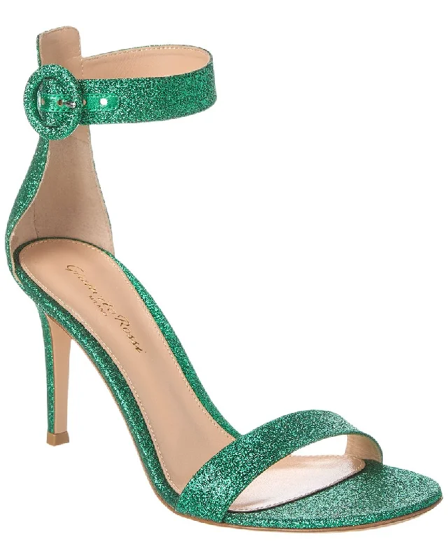 Gianvito Rossi Portofino 85 Glitter Sandal