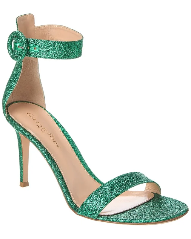 Gianvito Rossi Portofino 85 Glitter Sandal