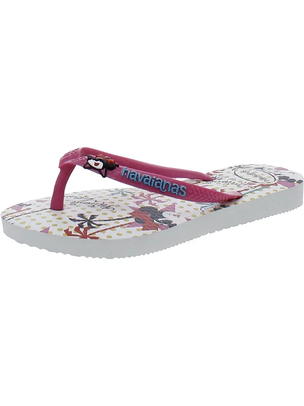 Girls Toddler Manmade Flip-Flops