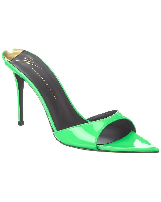 Giuseppe Zanotti Intrigo 90 Patent Sandal