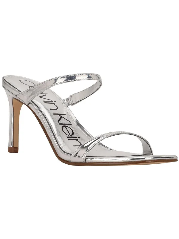 Halena 2 Womens Patent Slide Sandals