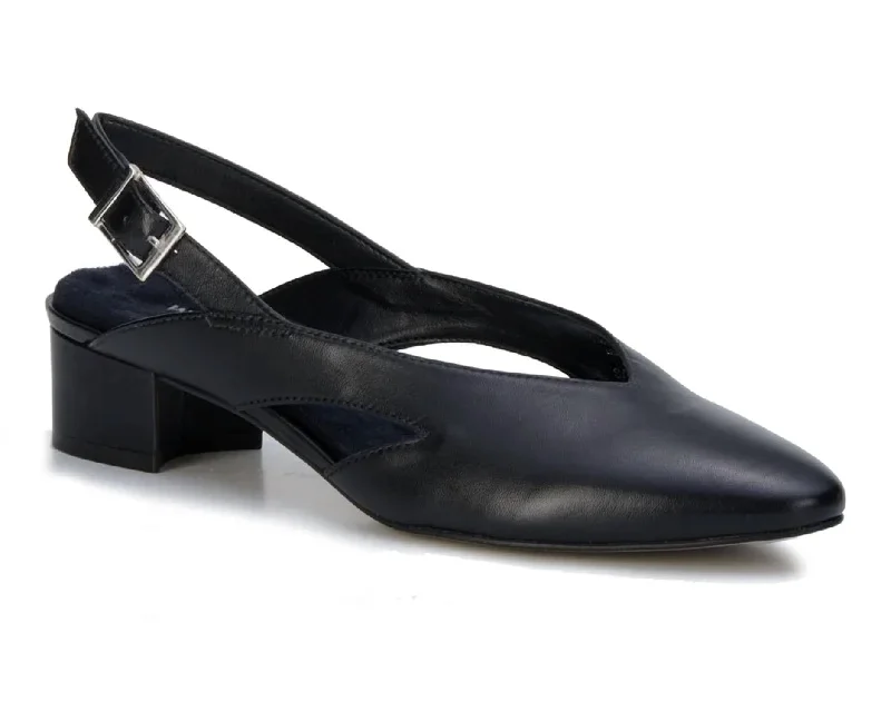 Harlan Slingback Sandal - Narrow Width In Black