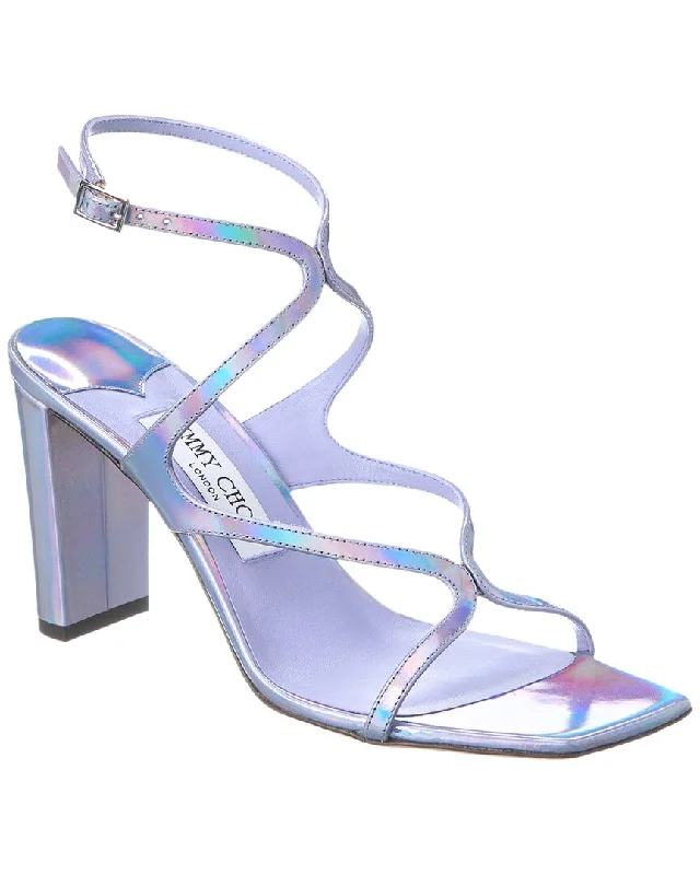 Jimmy Choo Azie 85 Leather Sandal