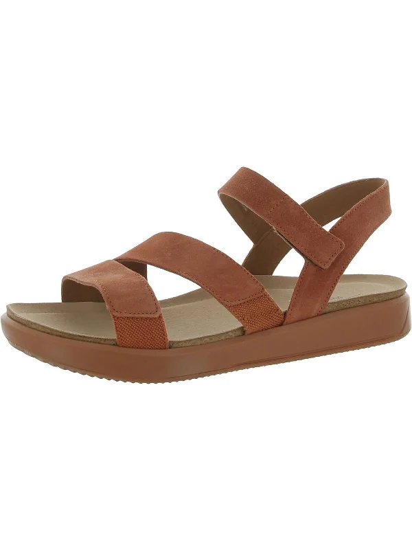 Kells Bay Womens Leather Ankle Strap Sport Sandals