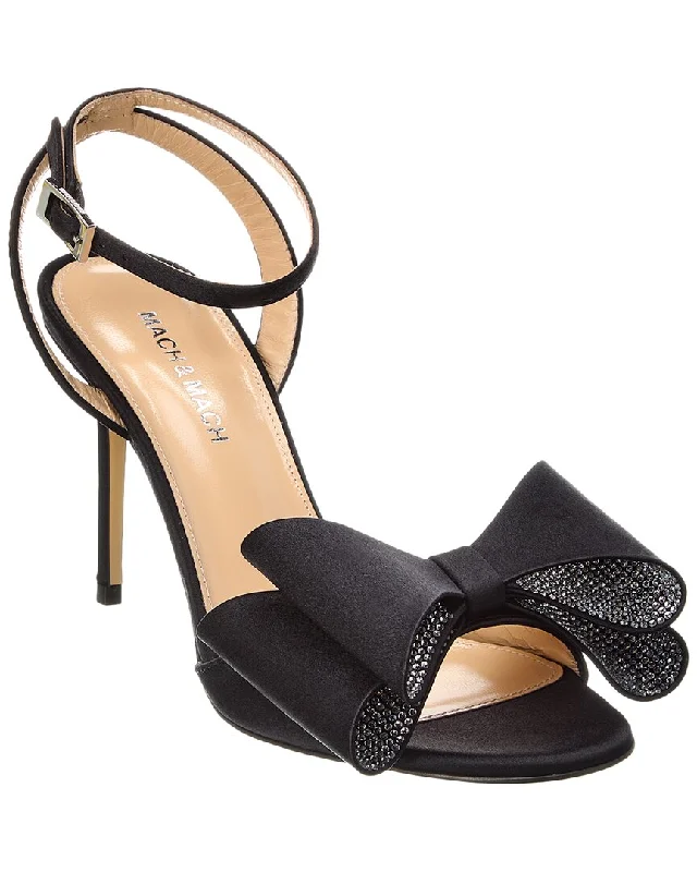 Mach & Mach Satin Sandal