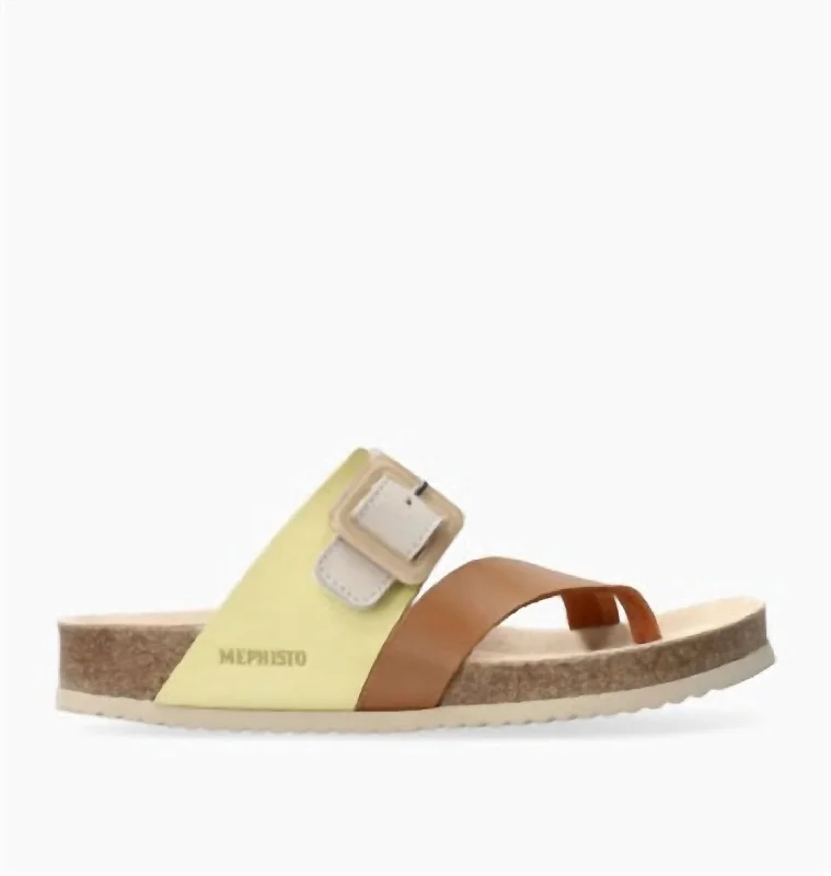 Madeline Walking Sandal In Camel