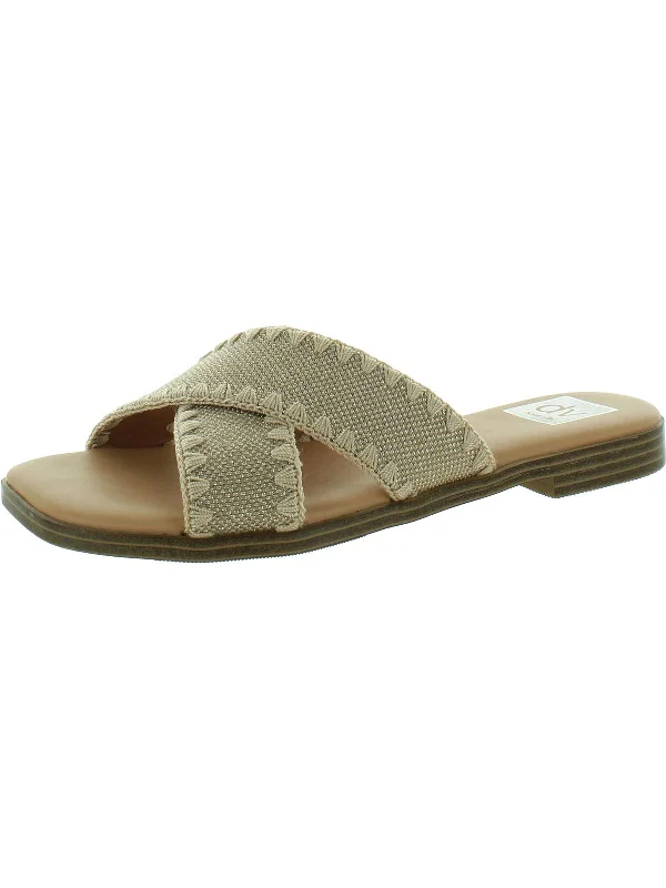 MIGUEL Womens Comfort Insole Manmade Flatform Sandals