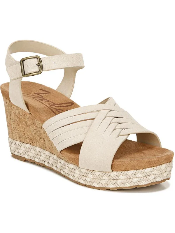 Paola Womens Cork Platform Espadrilles