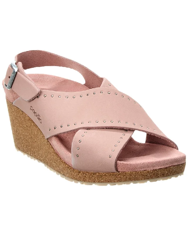 Papillio by Birkenstock Samira Narrow Leather Wedge Sandal