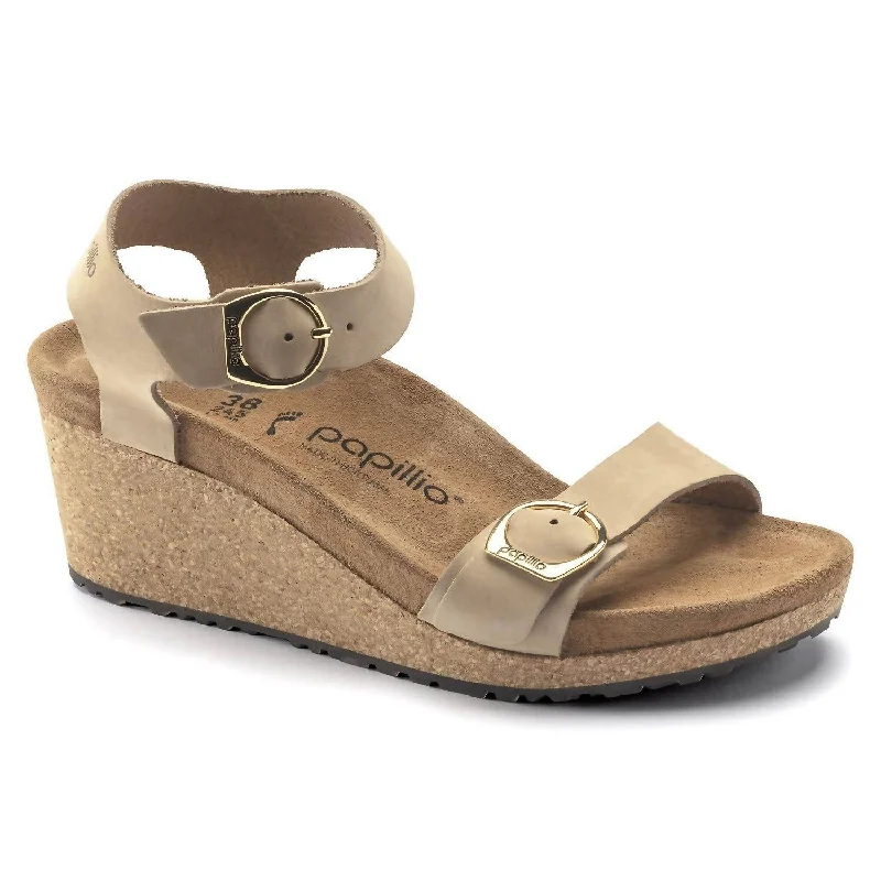 Papillio Soley Ring Buckle Sandal - Narrow Width In Sandcastle