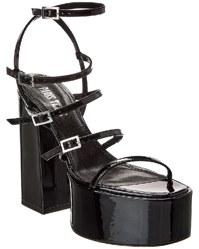 Paris Texas Jessica Patent Platform Sandal