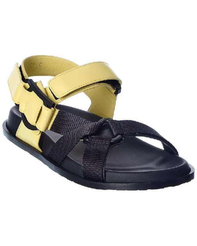 Salvatore Ferragamo Aja Leather Sandal