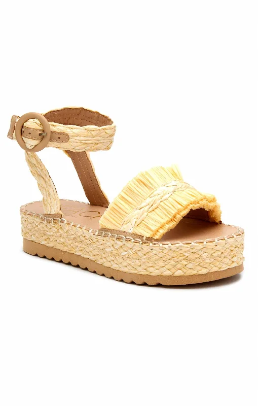 Seashore Espadrille Sandal In Natural