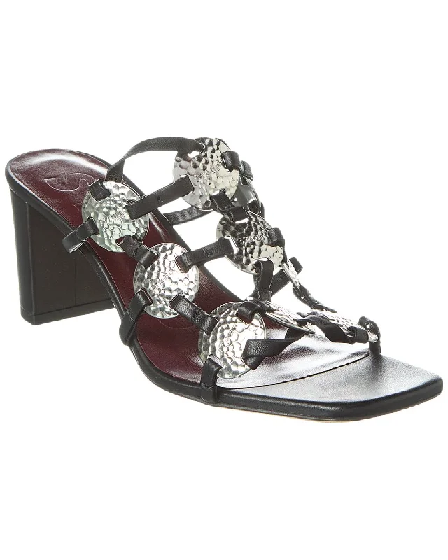 STAUD Pucky Leather Sandal