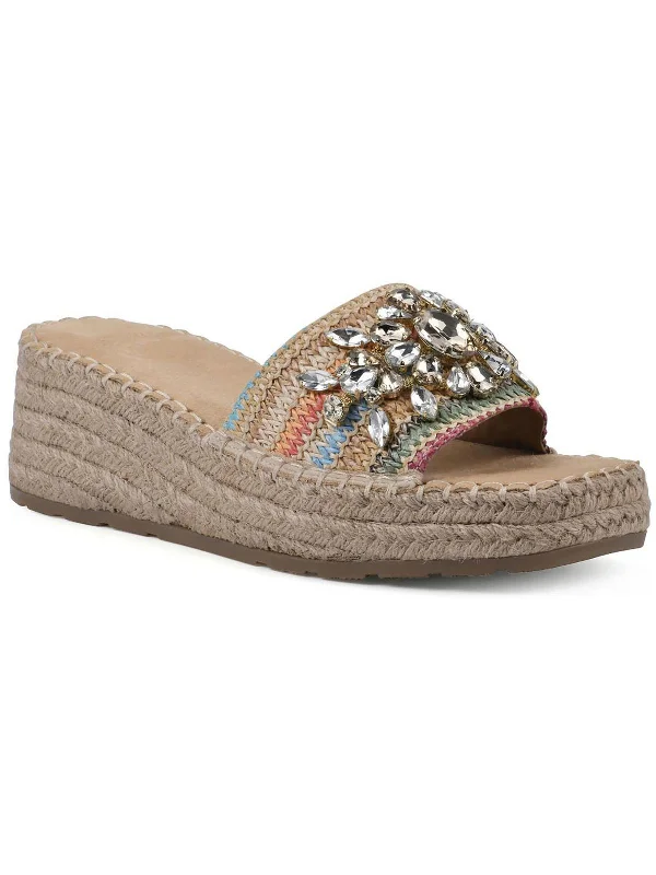 Stitch Womens Wedges Espadrilles