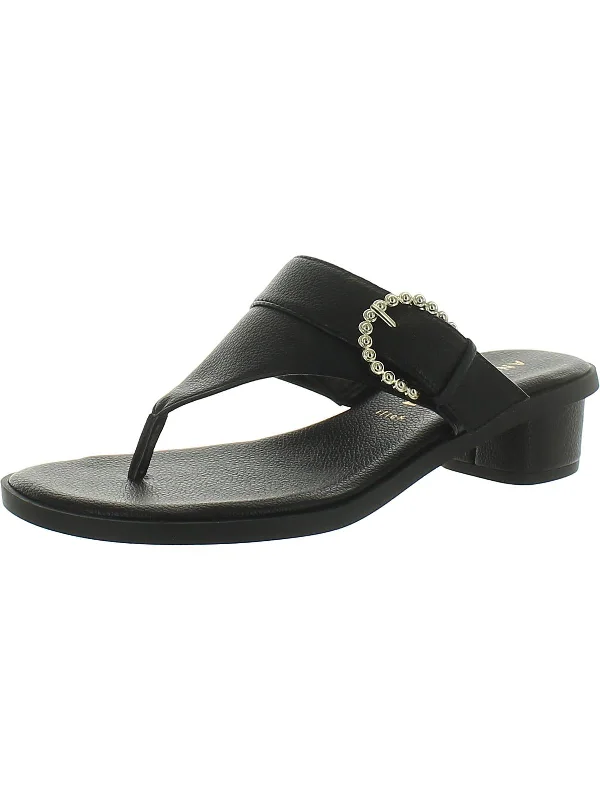 TILLIE Womens Manmade Thong Sandals