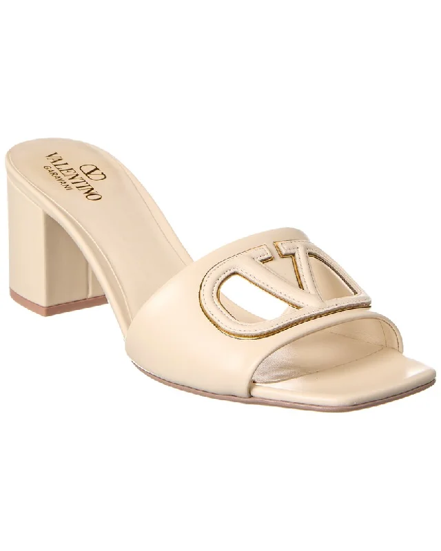 Valentino VLogo 60 Leather Sandal