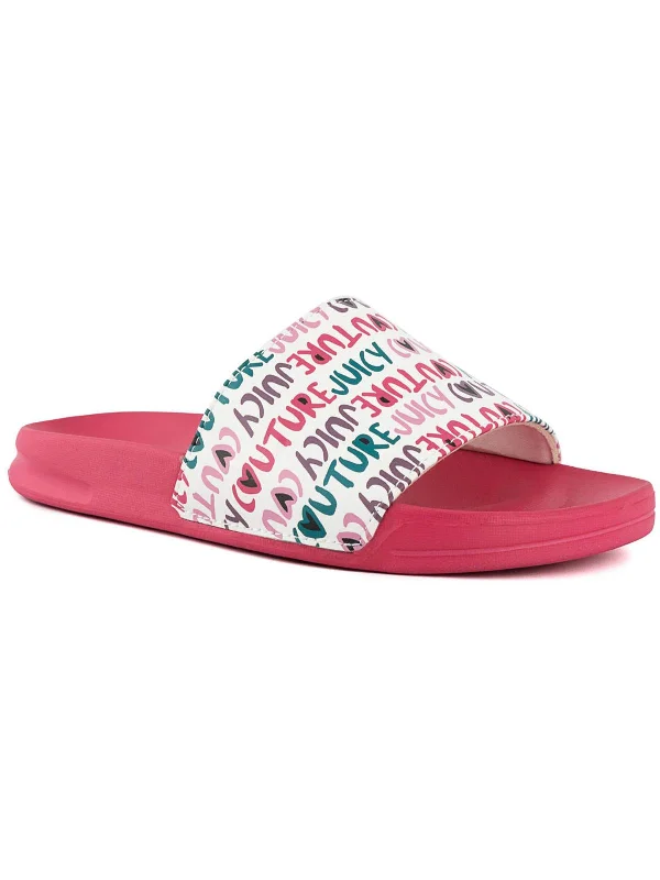 WHEELER Womens Slip on Comfy Pool Slides