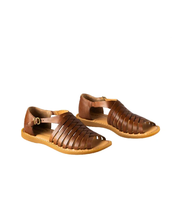 Women Ida Sandal In Brown Cognac