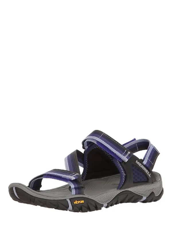 Women's All Out Blaze Web Sandals In Astral Aura