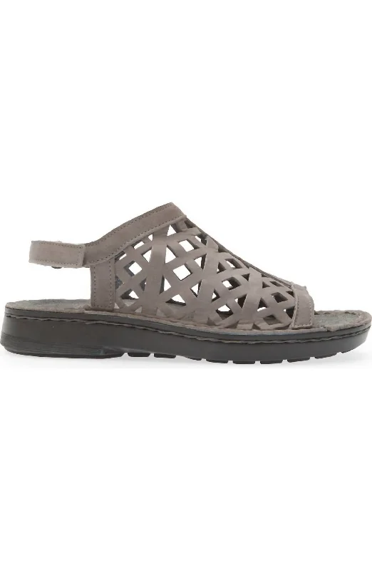 Women's Amadora Sandal In Gray Smoke