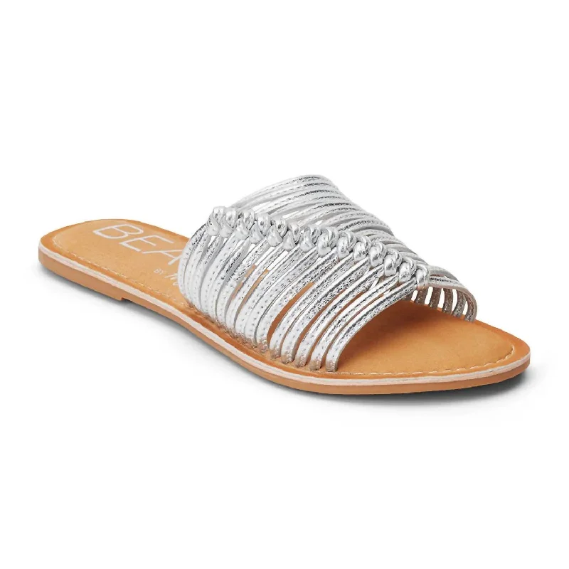 Women's Baxter Sandal In Silver