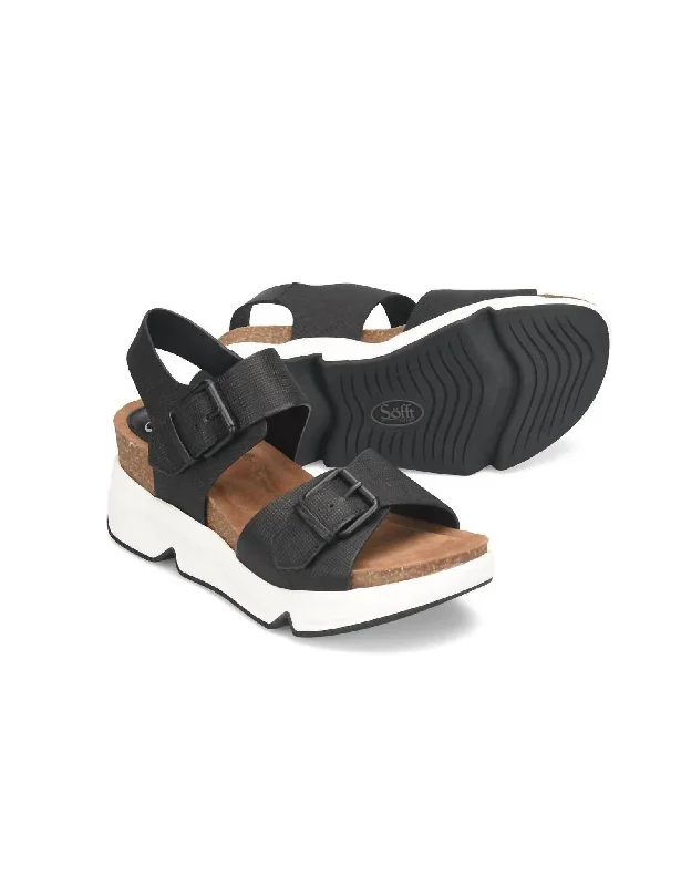 Women's Castello Sandal In Black