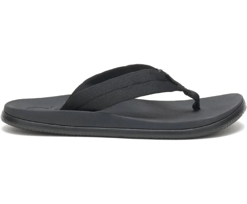 Women's Chillos Flip Sandal In Tube Black