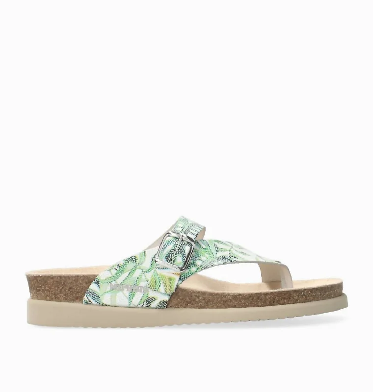 Women's Classic Helen Slide In Green Jungle