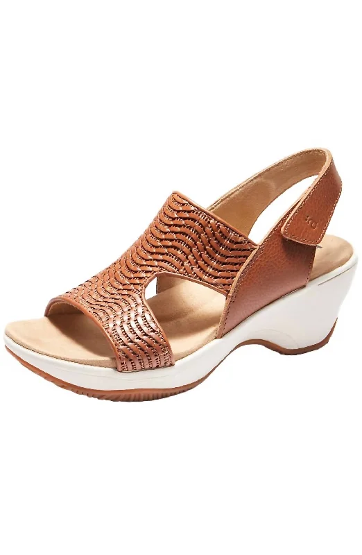 Women's Cognac Sandals