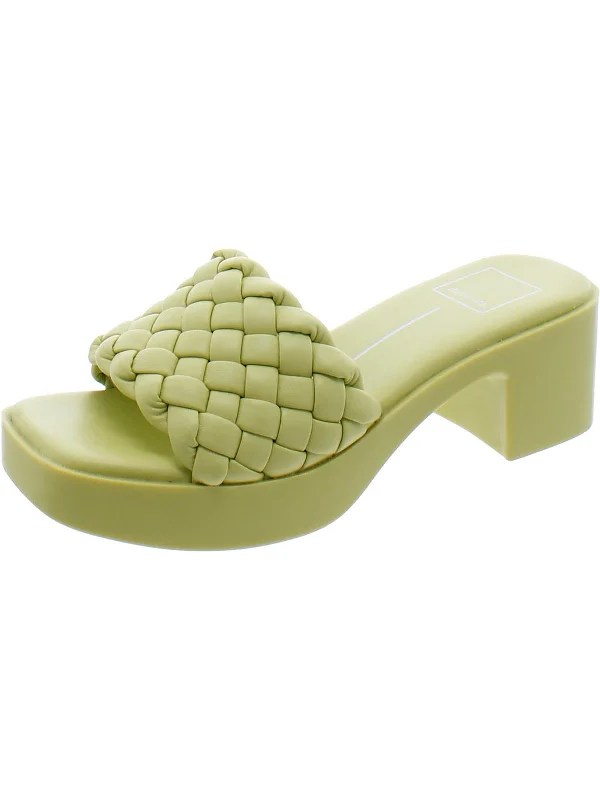 Womens Comfort Insole Casual Block Heel