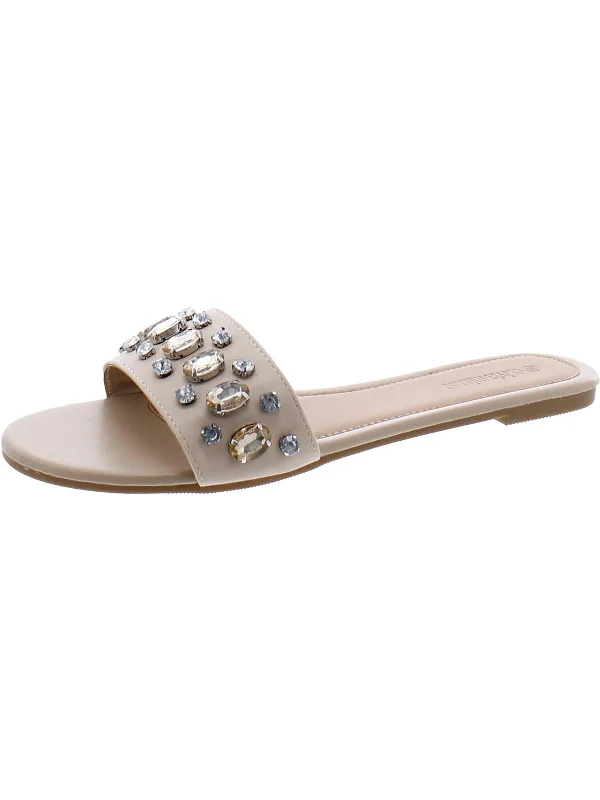 Womens Comfort Insole Manmade Flatform Sandals