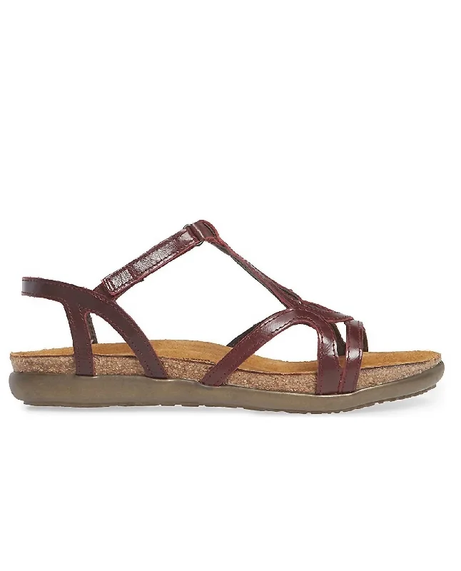 Women's Dorith Sandal In Bordeaux