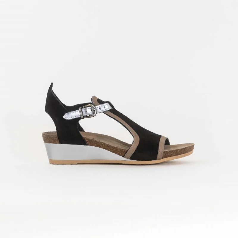 Women's Fiona Sandal In Black/khaki