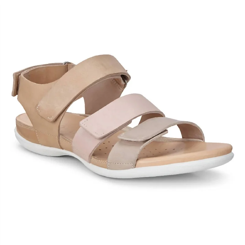 Women's Flash Strap Sandal In Dune,rose Dust,powder